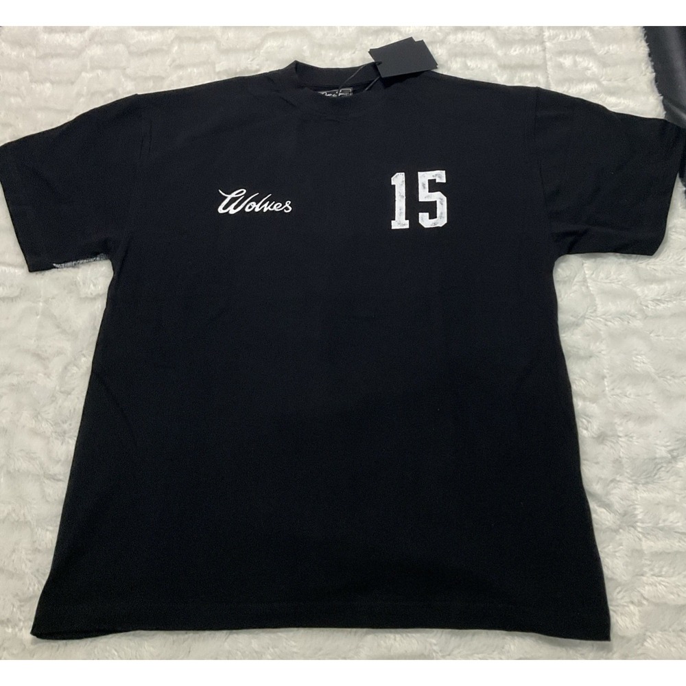 Darc Sport Mens Medium Black Vegas Wolves Premium Graphic Short Sleeve Shirt NWT